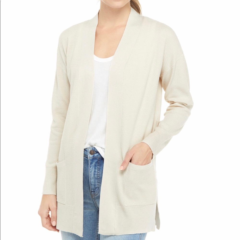 CREME CARDIGAN NWT